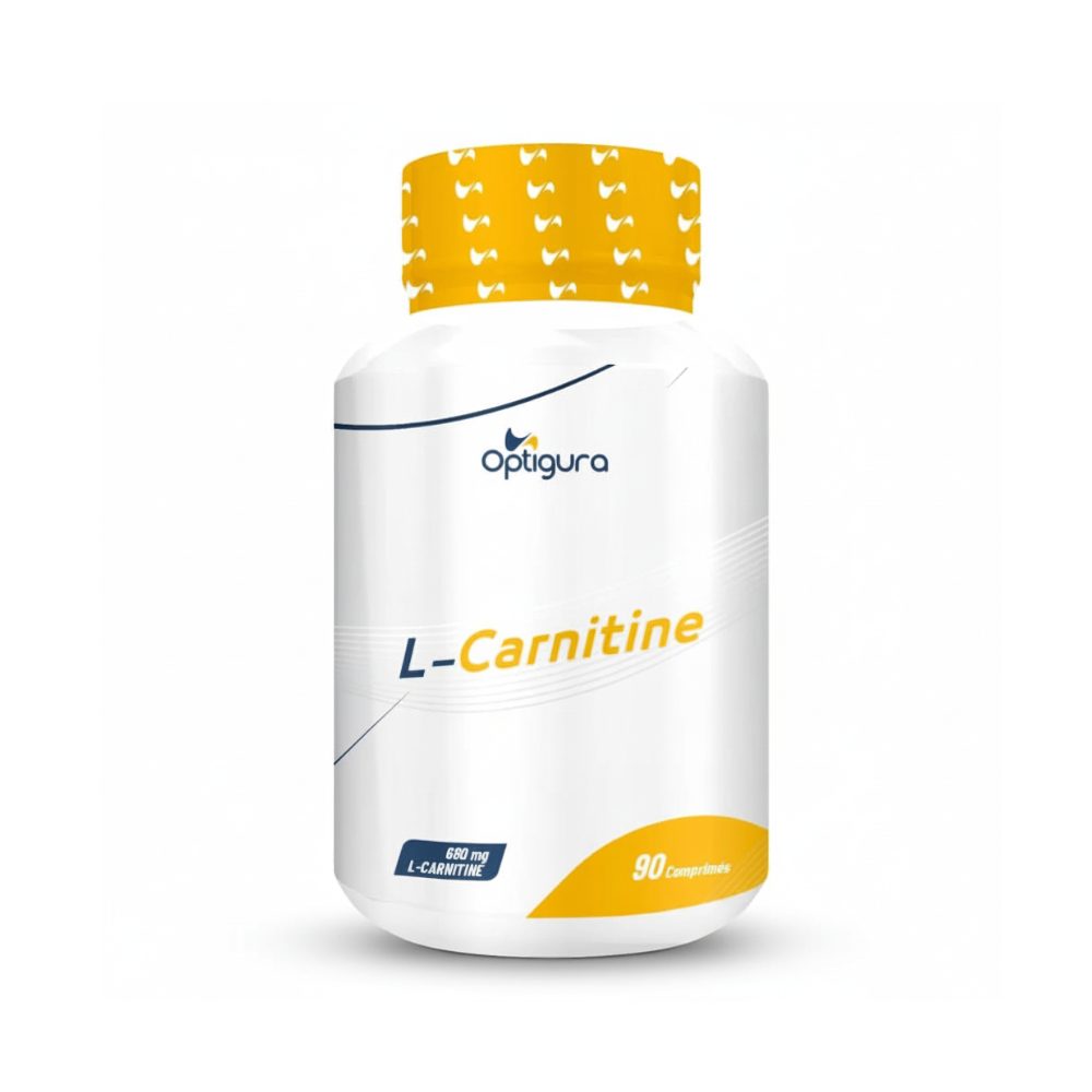 Optigura L-Carnitine 680mg - Brûleur de Graisses & Énergie