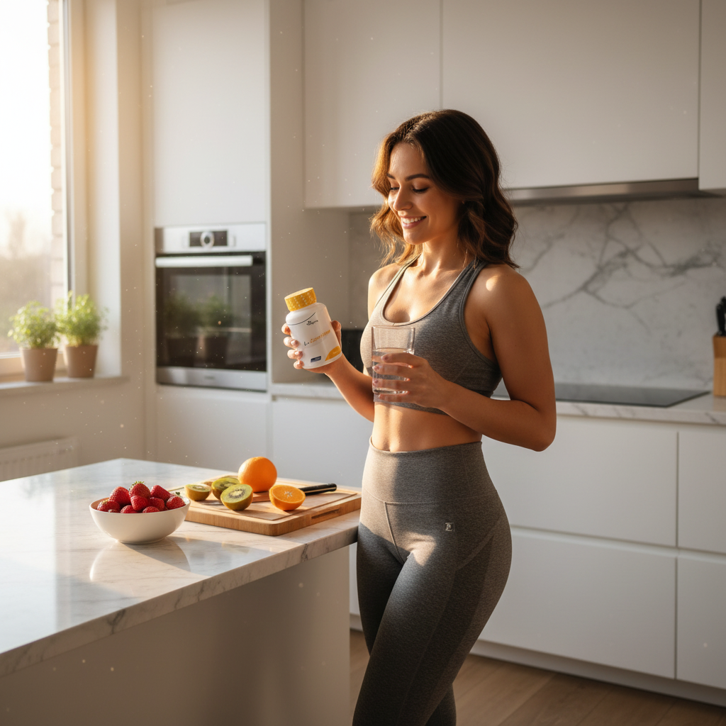 Optigura L-Carnitine 680mg - Brûleur de Graisses & Énergie