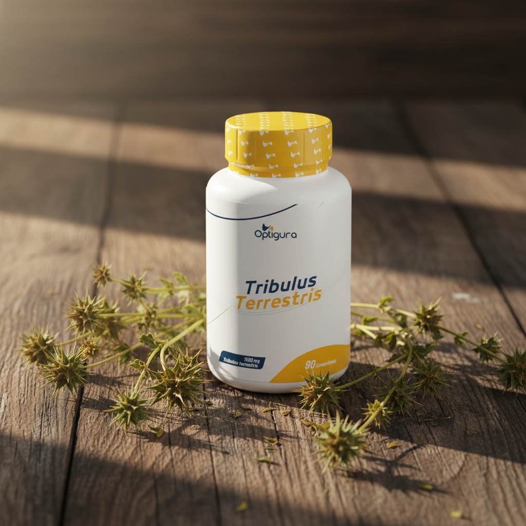 Optigura Tribulus Terrestris 1500mg - Testostérone & Vitalité Masculine