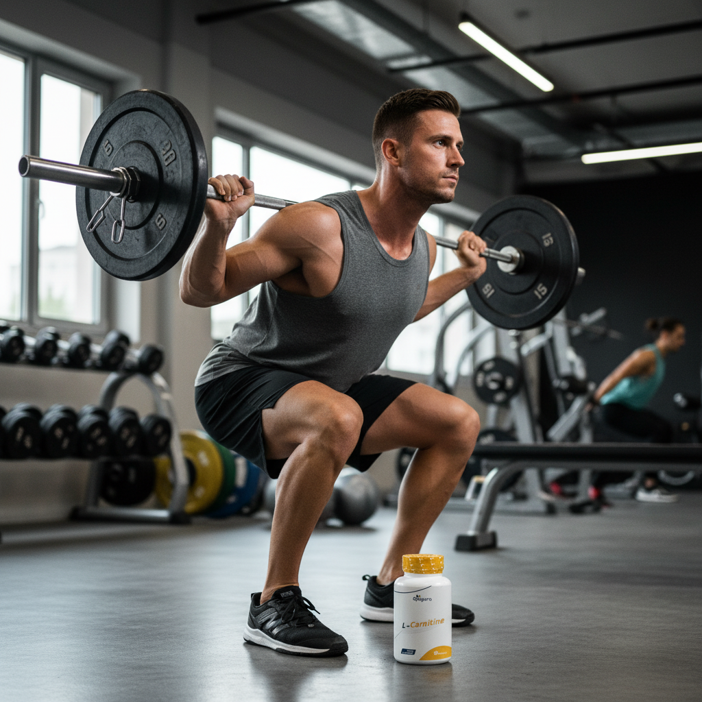 Optigura L-Carnitine 680mg - Brûleur de Graisses & Énergie